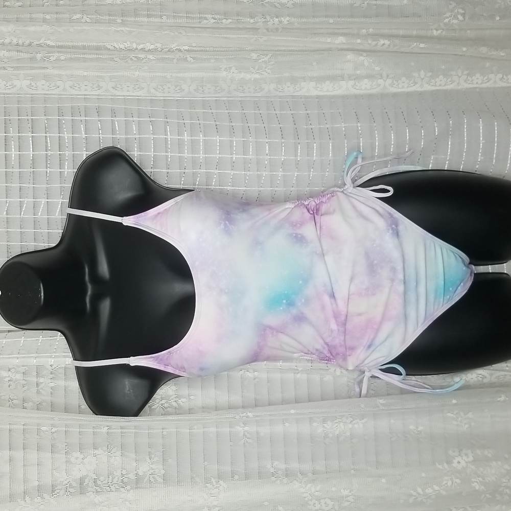 2/$25 or 3/$30 Hot Topic Unicorn Rainbow Mermaid One Piece Swim Suit SzS